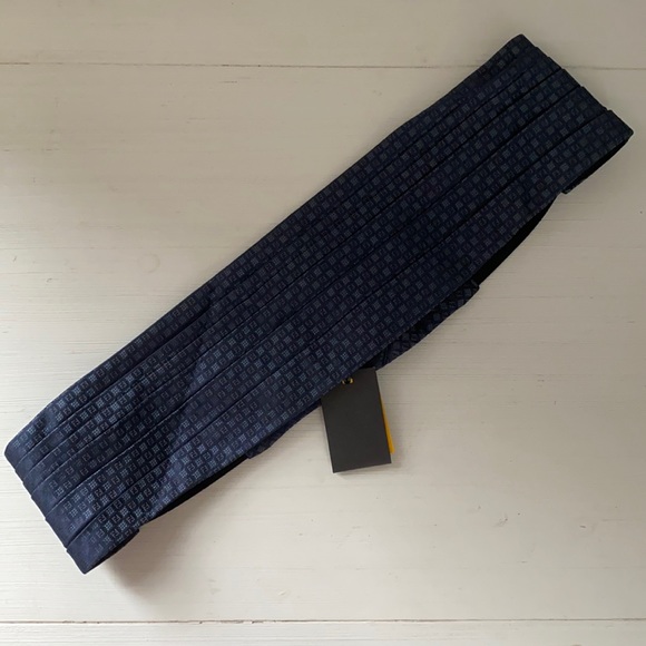 FENDI men accessory silk belt brand new with tag